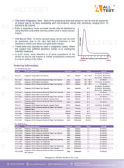 One-step Pregnancy Test for self use / Accuracy 99.9%